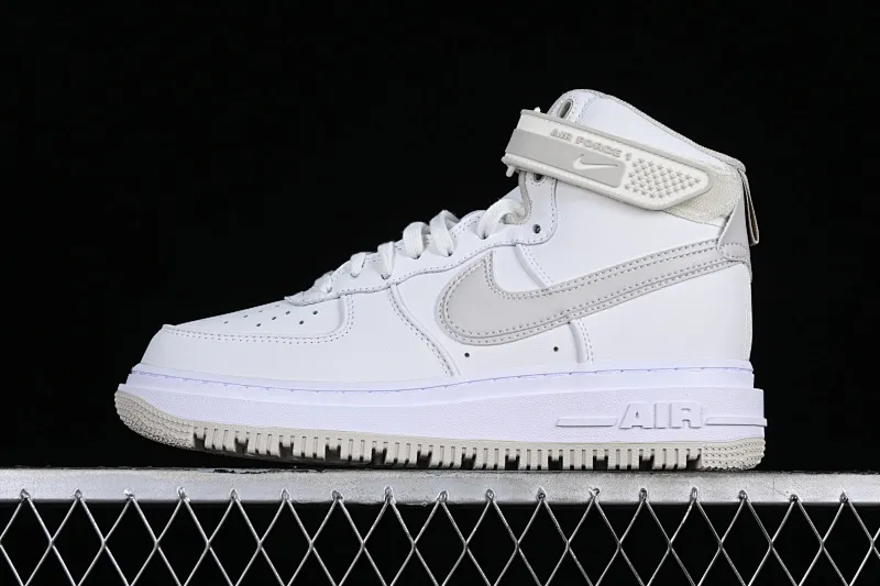 All categories Nk Air Force 1 Air Force series Nk Air Force 1 Mid Air Force mid-top Nk Air Force 1'07 "Boot" all white Air Force One mid-top casual sneakers DA0418-100